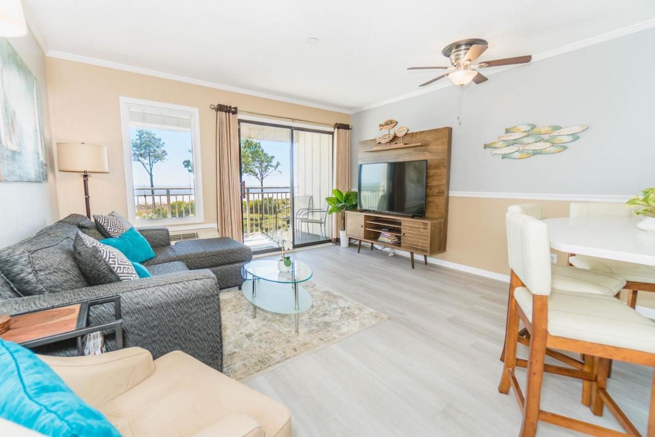 Stunning Views!!-Oceanfront Villa-Heated Pool-Private Balcony-Tiki Bar-Walk To Coligny Plaza Hilton Head Island Exterior photo