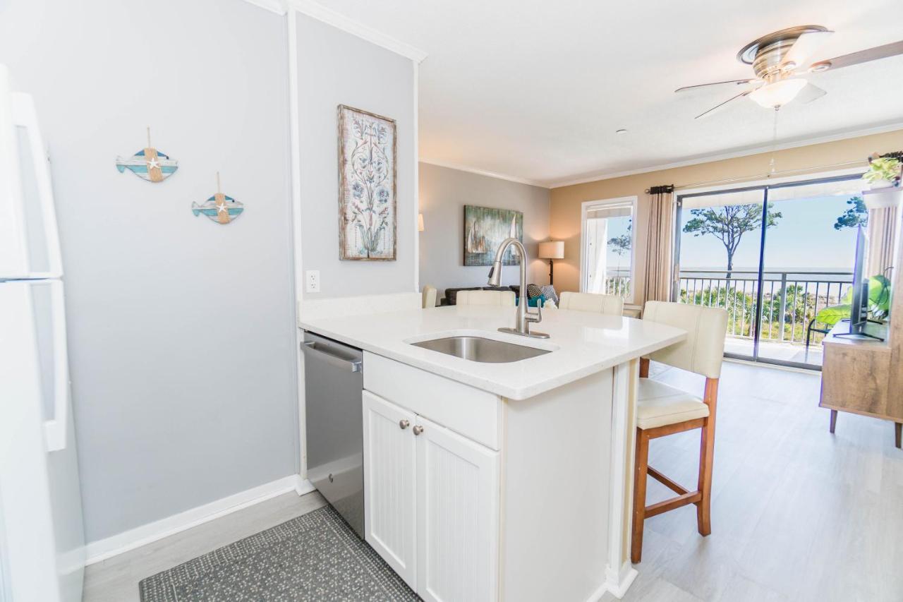 Stunning Views!!-Oceanfront Villa-Heated Pool-Private Balcony-Tiki Bar-Walk To Coligny Plaza Hilton Head Island Exterior photo