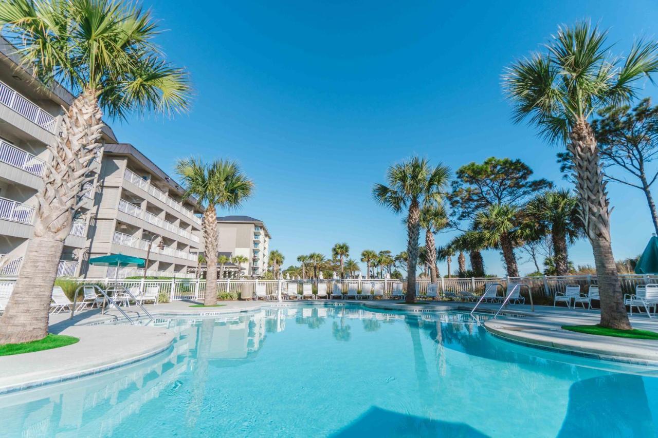Stunning Views!!-Oceanfront Villa-Heated Pool-Private Balcony-Tiki Bar-Walk To Coligny Plaza Hilton Head Island Exterior photo