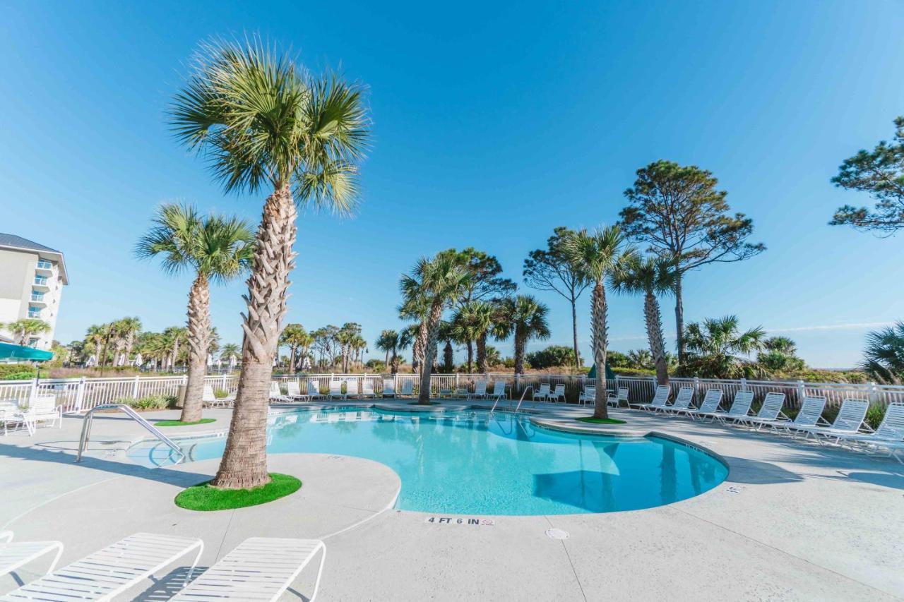Stunning Views!!-Oceanfront Villa-Heated Pool-Private Balcony-Tiki Bar-Walk To Coligny Plaza Hilton Head Island Exterior photo