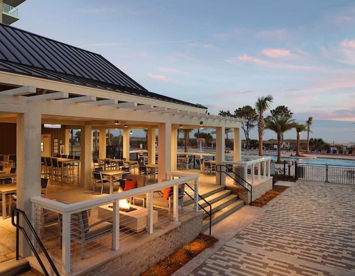 Stunning Views!!-Oceanfront Villa-Heated Pool-Private Balcony-Tiki Bar-Walk To Coligny Plaza Hilton Head Island Exterior photo